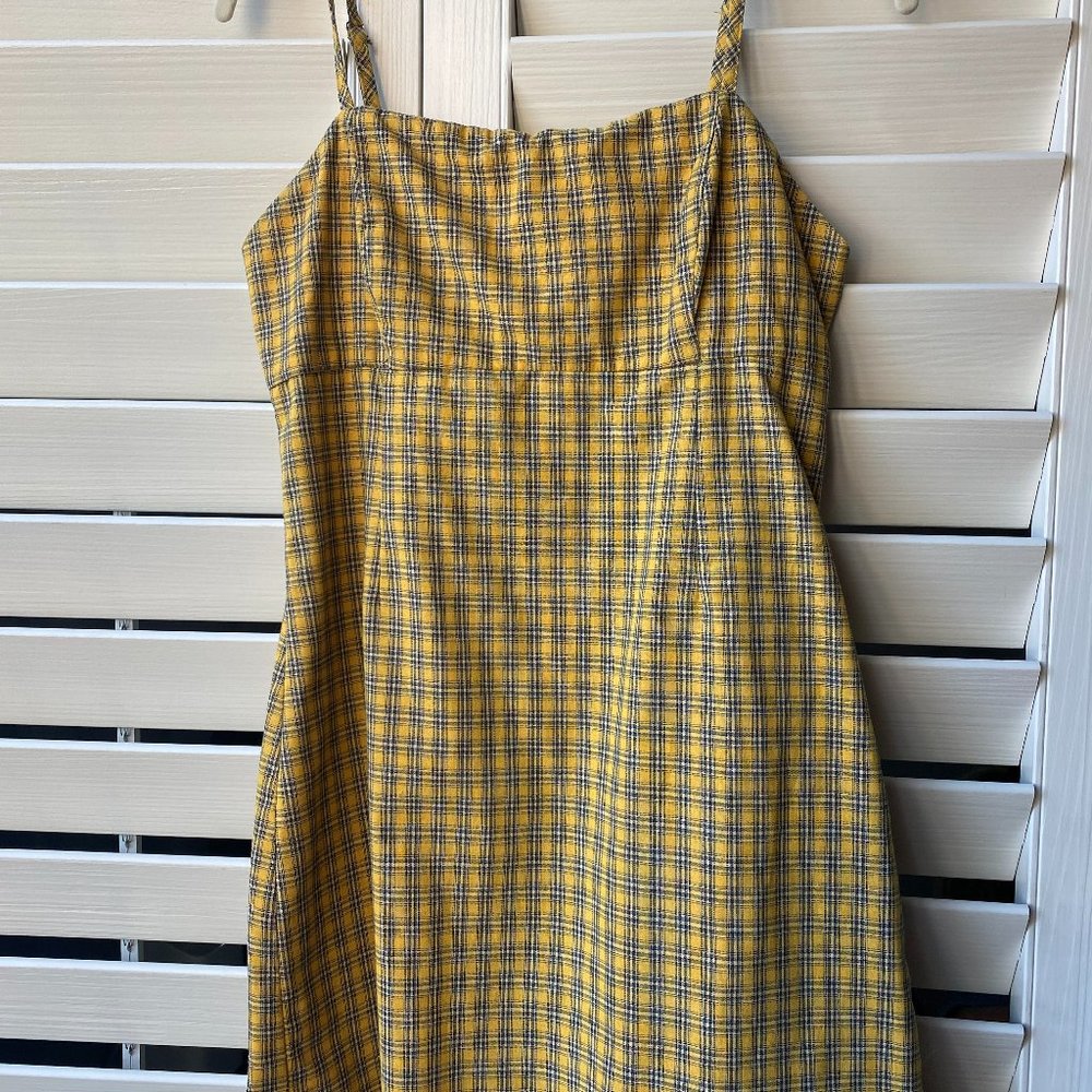 Plaid Slip Dress